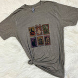 Spooky Stamps Graphic T-Shirt