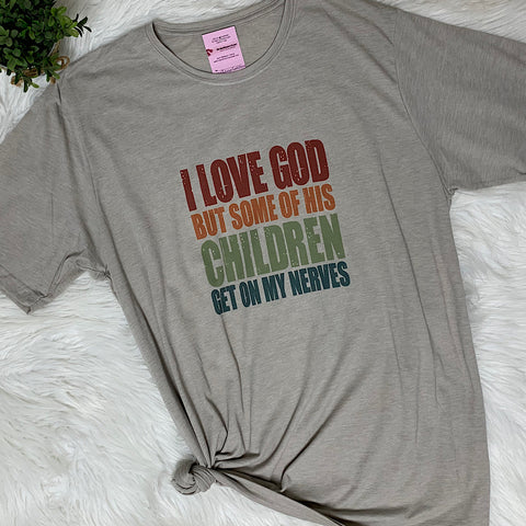 Love God Graphic T-Shirt