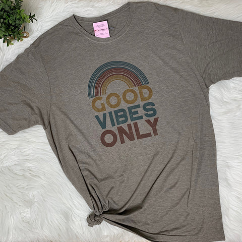 Good Vibes Only Graphic T-Shirt