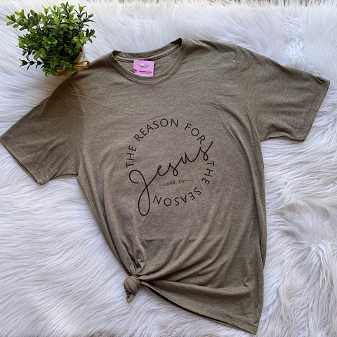 Jesus is the Reason for the Season Graphic T-Shirt