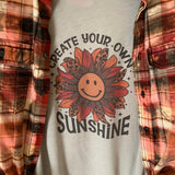Create Your Own Sunshine T-shirt & Flannel