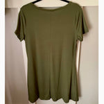 Olive Short Sleeve Tunic Top