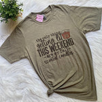 The Only Thing Getting Lit This Weekend Graphic T-Shirt