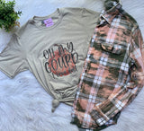 Oh my Gourd Pumpkin T-shirt & Flannel