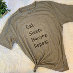 Eat Sleep Bungee Graphic T-Shirt