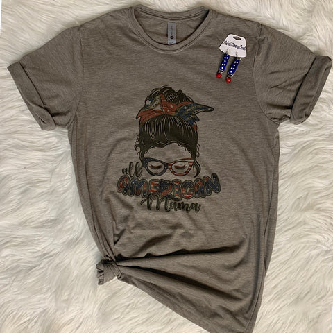 American Mama Graphic T-Shirt